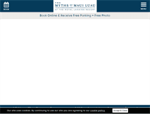 Tablet Screenshot of mythsofmaui.com
